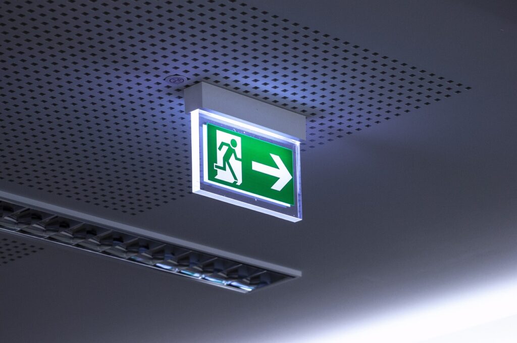Lampada di impianto di illuminazione di emergenza